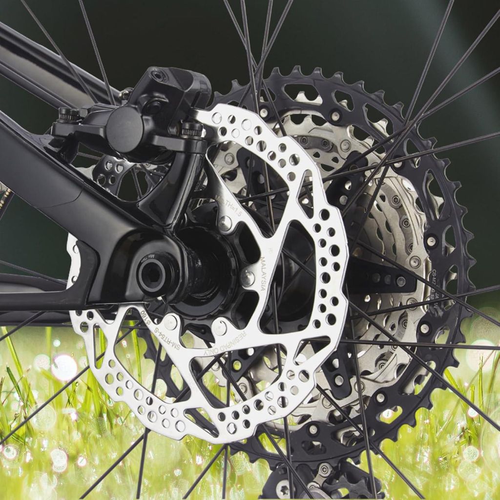 Remscheibe 180mm geeignet für Shimano RT54 - Centerlock Rotor mit Verriegelungsabdeckung - für Rennräder und Mountainbikes