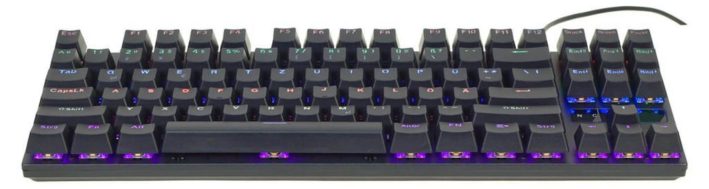 Gembird Mechanische Gaming-Tastatur IVAR TKL - 87 Tasten, Produktbild 