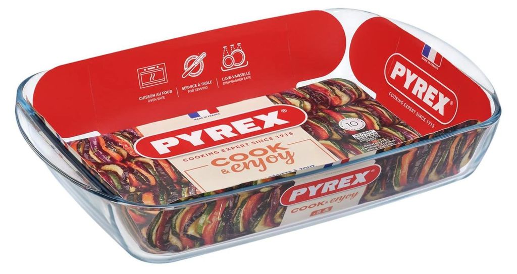 Pyrex - Essentials Lasagne-Waage 4,5 Liter - transparent Produktbild 