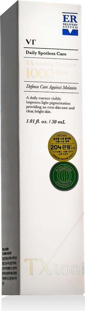 VT Cosmetics TX Toning Essence 1000 Schuss 30 ml