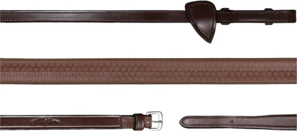 Rênes de Bridon Largeur 16mm en Caoutchouc Souple Dyon Taille Standard