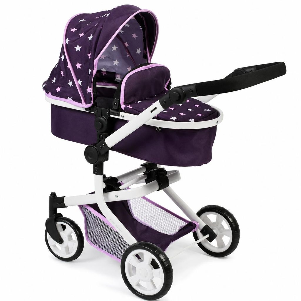 Bayer Chic 2000 Kombi-Puppenwagen Mika | 2in1 Buggy & Produktbild  KI-generiertes Bild