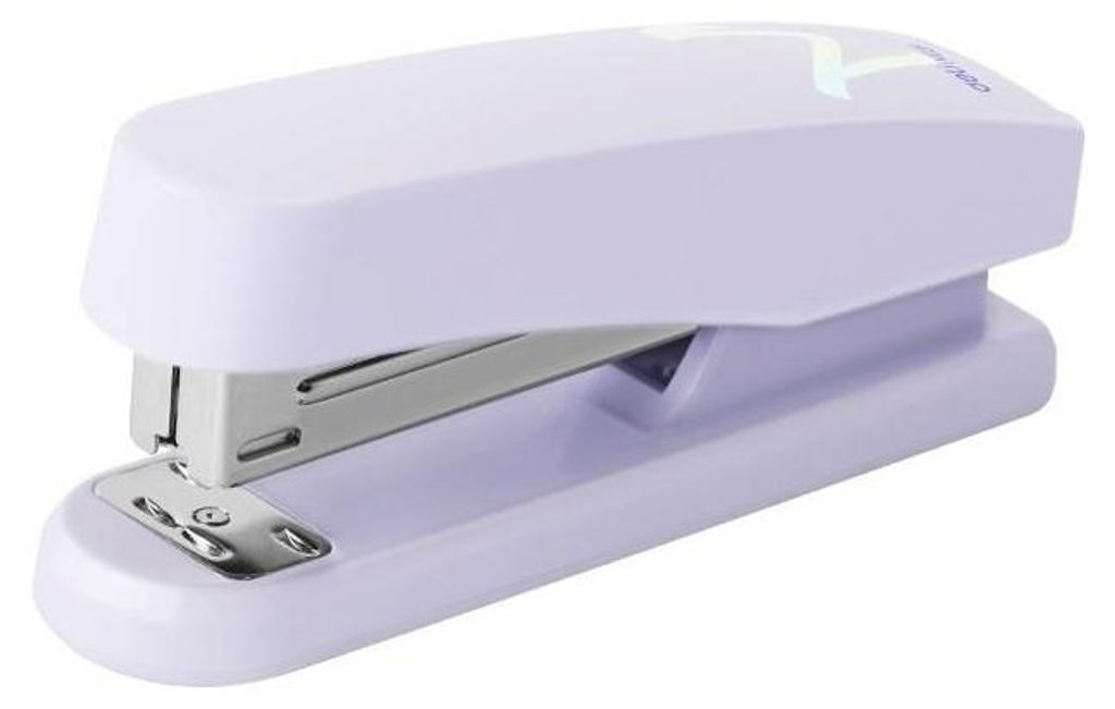Deli Bürohefter 24/6, 26/6 für bis zu 25 Blatt, violett