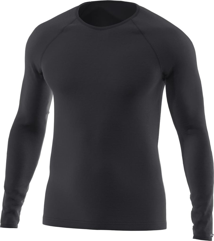 LÖFFLER Langarm Shirt Transtex Merino Herren Skiunterwäsche schwarz 46