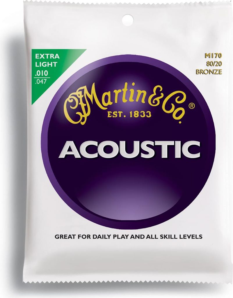 MARTIN M170 80/20 Bronze Extra Light 010-047