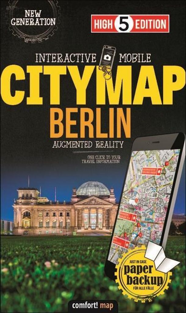 High 5 Edition Interaktiver mobiler Stadtplan Berlin