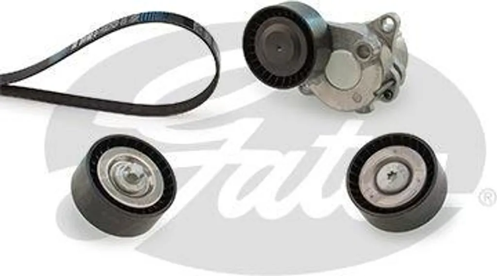 Kit Courroie GATES K036PK2153 Haute Performance pour Mercedes Classe E C