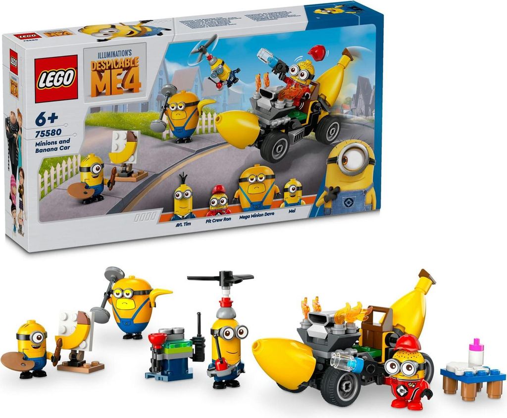 LEGO Alien Conquest Mimoni a banánové auto, Stavebnica, 6 Obrázok produktu 
