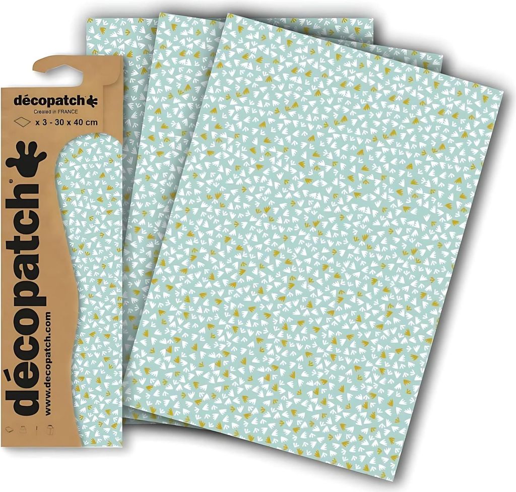 Clairefontaine Decopatch Décopatch C861C Papier, Mehrfarbig Produktbild 