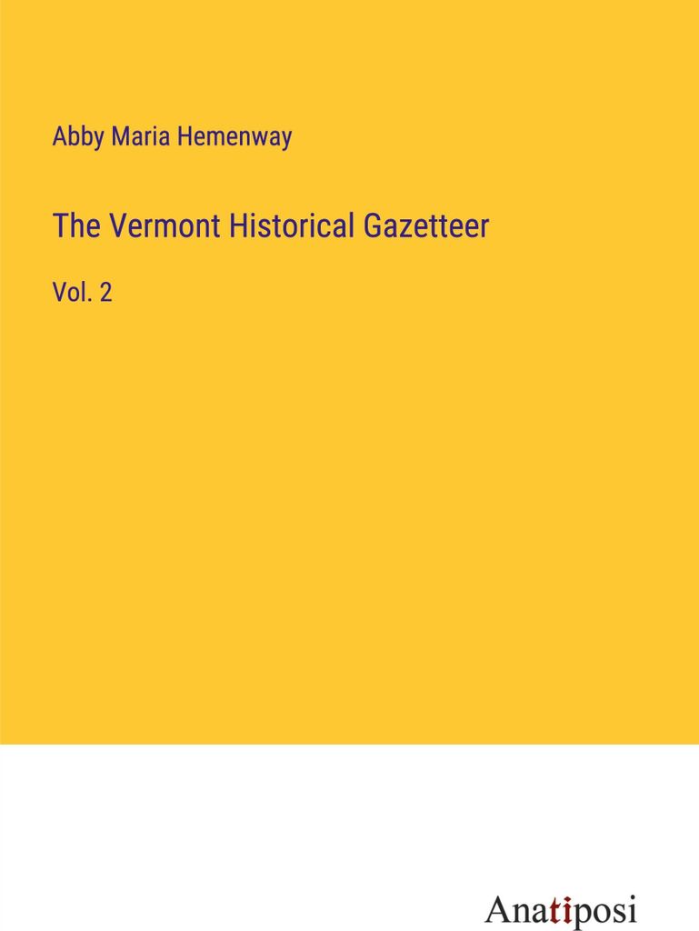 The Vermont Historical Gazetteer