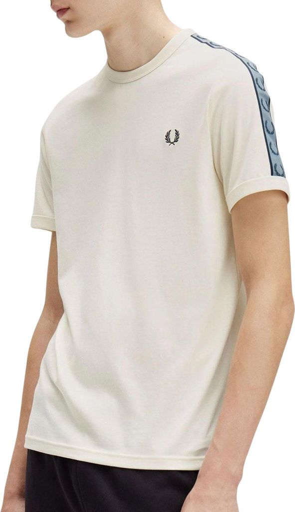 Fred Perry Contrast Tape Ringer Shirt Herren