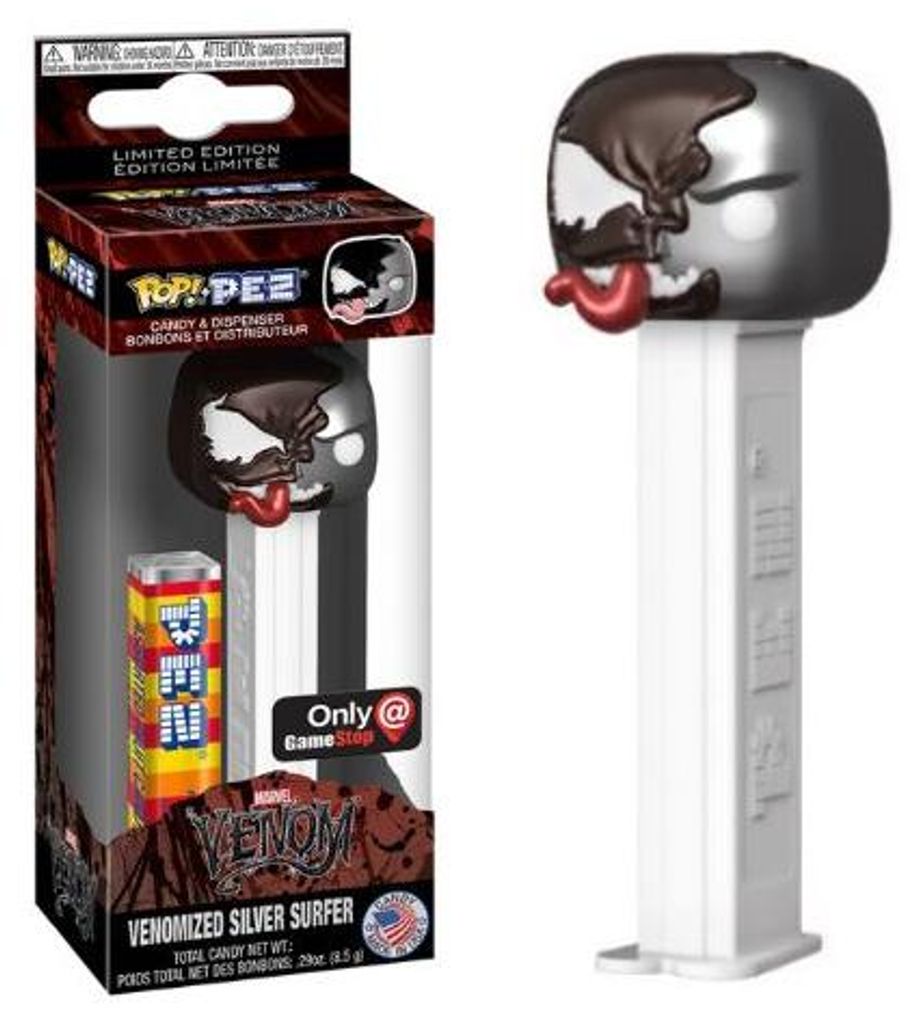 Funko Pop! PEZ Marvel: Venomized Silver Surfer GameStop Exclusive