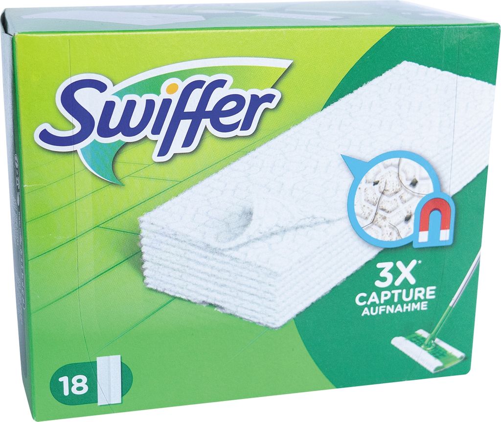 Swiffer Trocken Wischtücher Nachfüllpackung 18er Produktbild 12