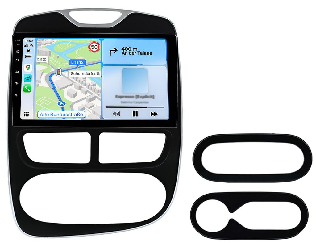 radio samochodowe 10" Android 6+128GB do Renault Clio 4 Zdjęcie produktu 
