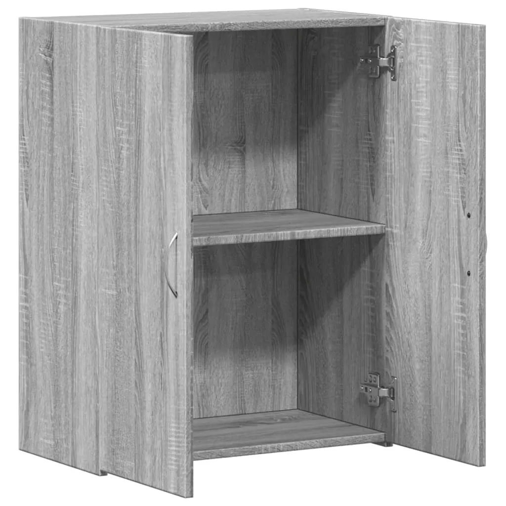 Schedario SYFAX™ Grigio Sonoma 60cm | Mobiletto Documenti Multistrato - 6