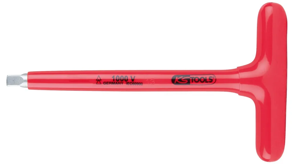 Clé à piquer isolée 1000V avec poignée en T ergonomique 1/2 pouce