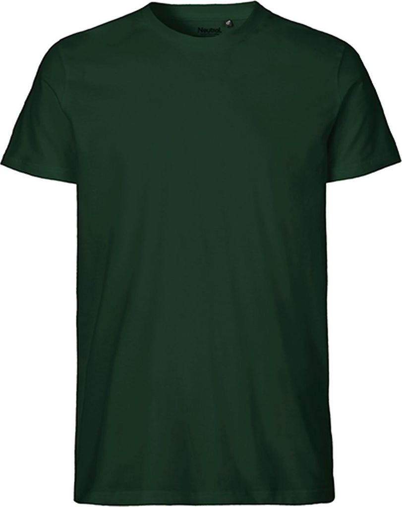 Neutral O61001 | Mens Fitted T-Shirt +GOTS- - Farbe: Bottle Green - Größe: L