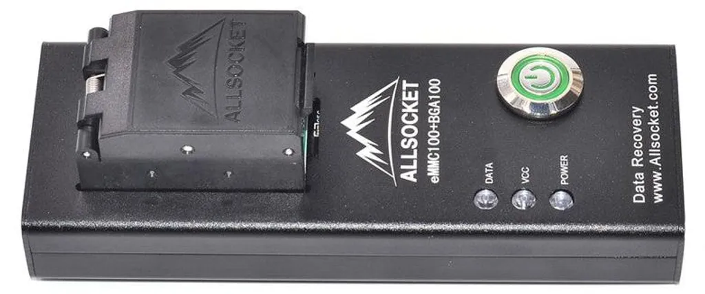 Programmer Puce eMMC100 BGA100 avec Lecteur AllSocket de Récupération - 5