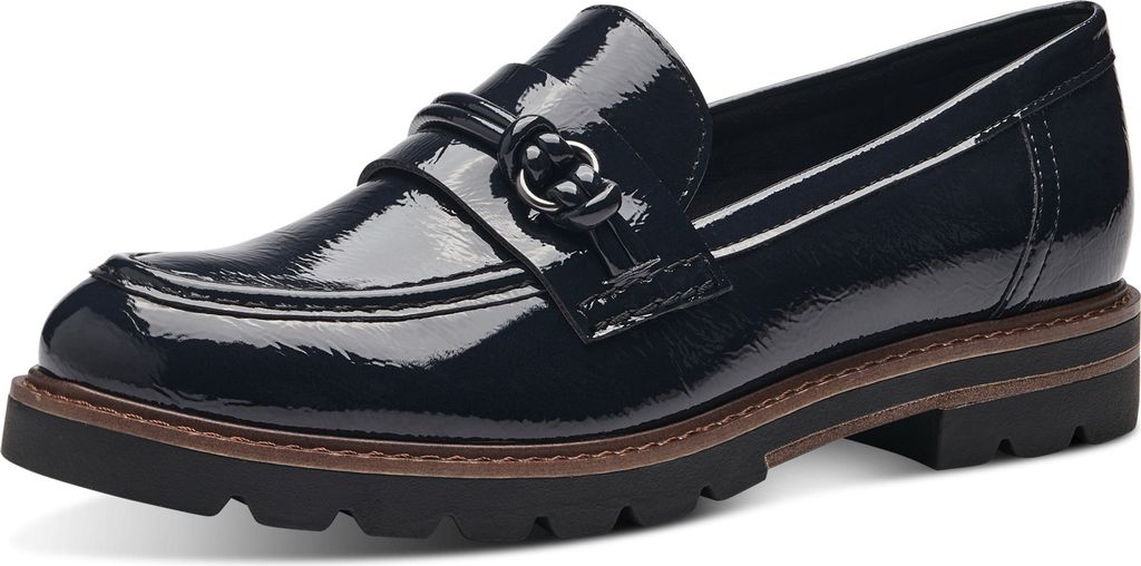 Marco Tozzi Slipper - Navy Lack Synthetik : Normal : 40 Produktbild 