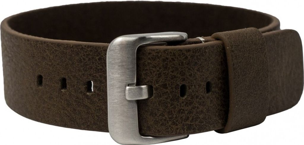 Minott Uhrenarmband | Vintage-Look Leder braun 18mm 20mm 22mm - 28951S, Stegbreite:22mm