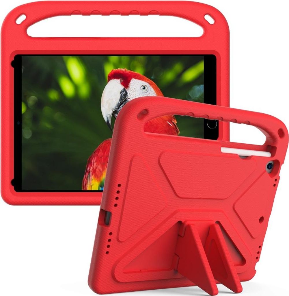 iPad 10.2 Hülle - Stoßfeste Kinderhülle - Rot