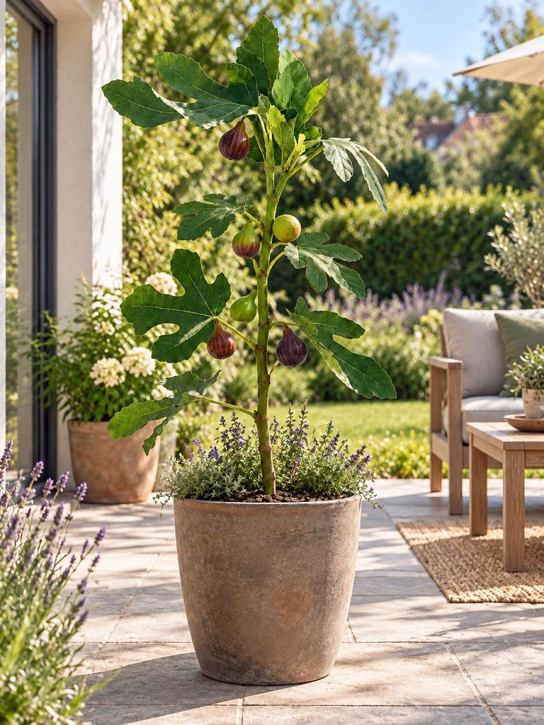 Vijgenboom 'Brown Turkey', circa 30 cm – Ficus carica, Productafbeelding 