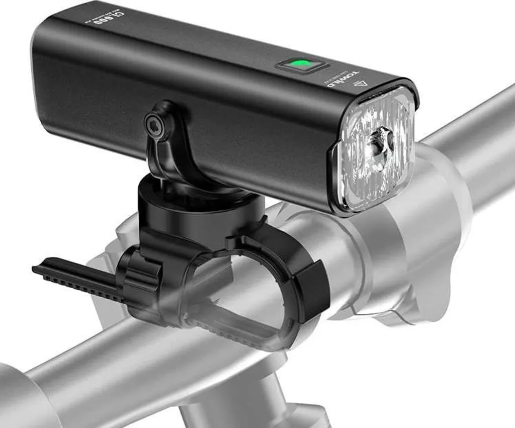 Pack lumières vélo rechargeable USB : Towild CL600 avec feu arrière - 2