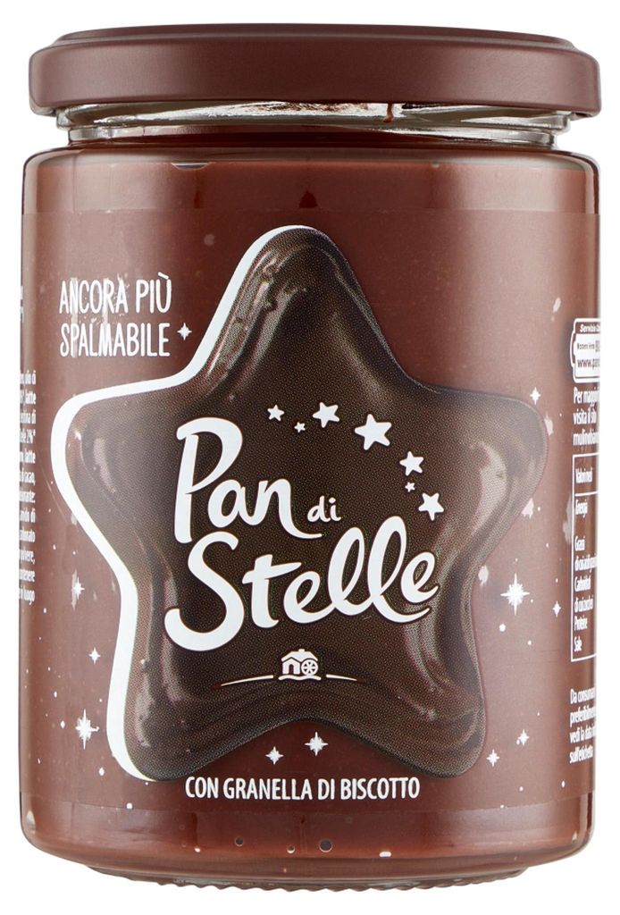 Krem orzechowy z ciasteczkami Pan di Stelle 380g Zdjęcie produktu 