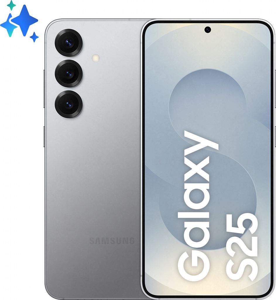 Samsung Galaxy S25 (S931B) 512GB Silver Shadow Produktbild 