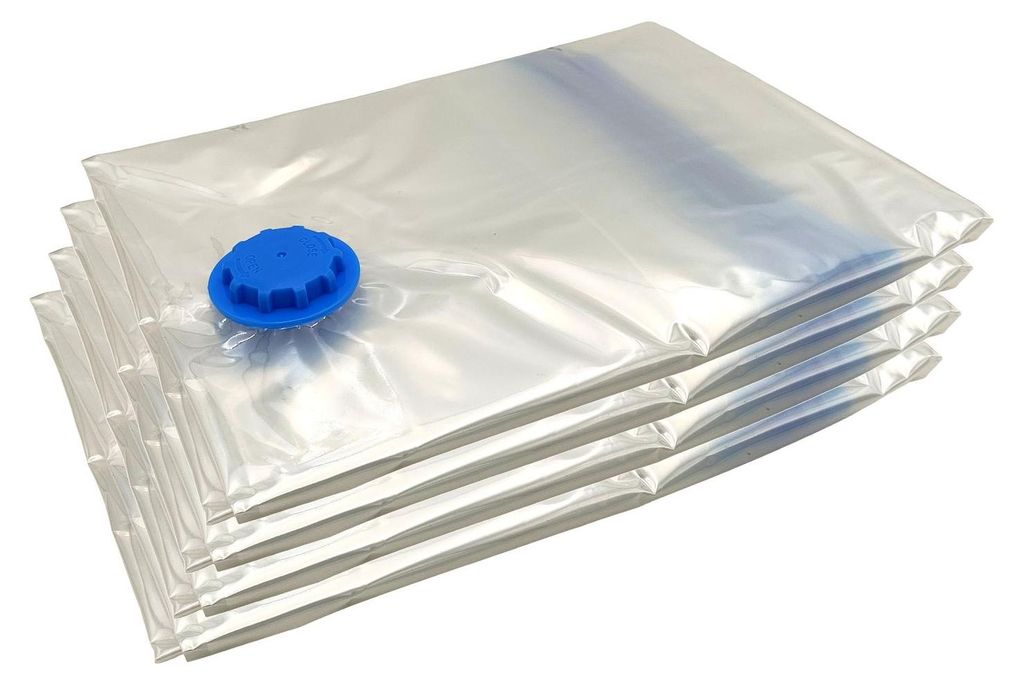 BURI 4x Vakuum Aufbewahrungsbeutel extra groß Vakuumbeutel Produktbild 