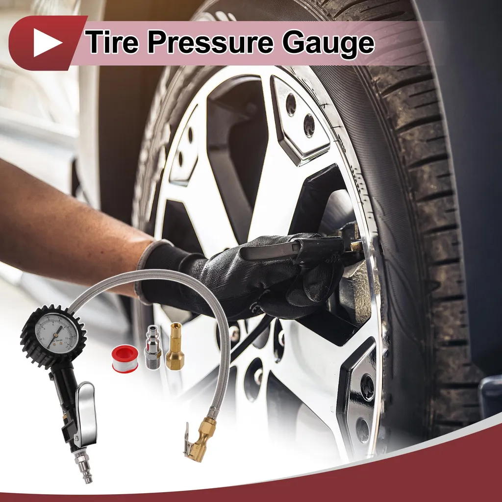 Manomètre Pression Pneus 160Psi pour Éviter l'Usure et la Surconso