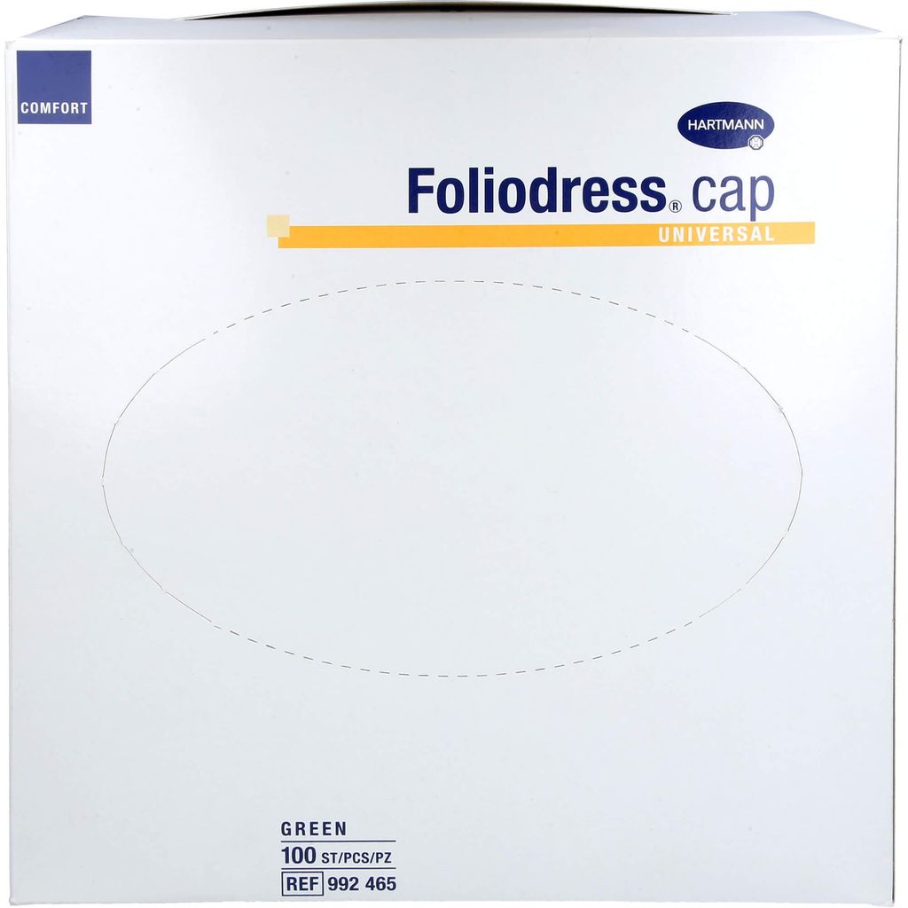 Hartmann Foliodress cap Comfort Universal grün OP-Hauben Produktbild 
