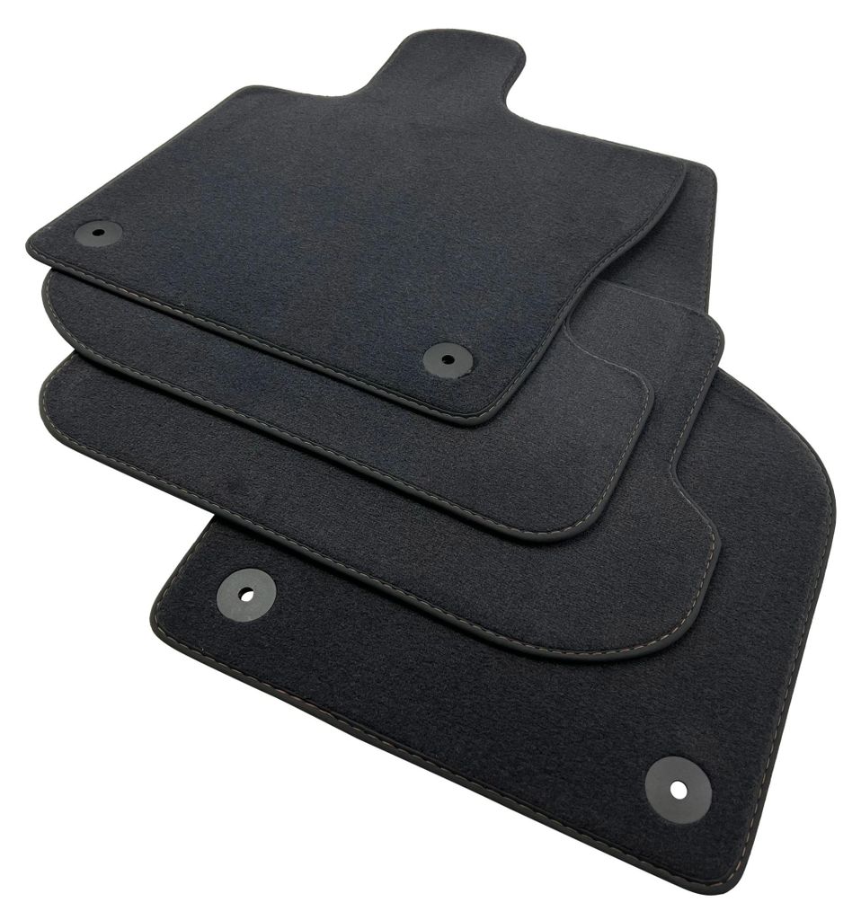 VW Beetle Coupé Cabrio Original Fußmatten Velours schwarz Produktbild 
