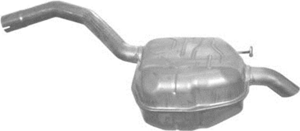 IMASAF 37.79.07 Endschalldämpfer für FORD MONDEO IV Turnier (BA7) Auspuff