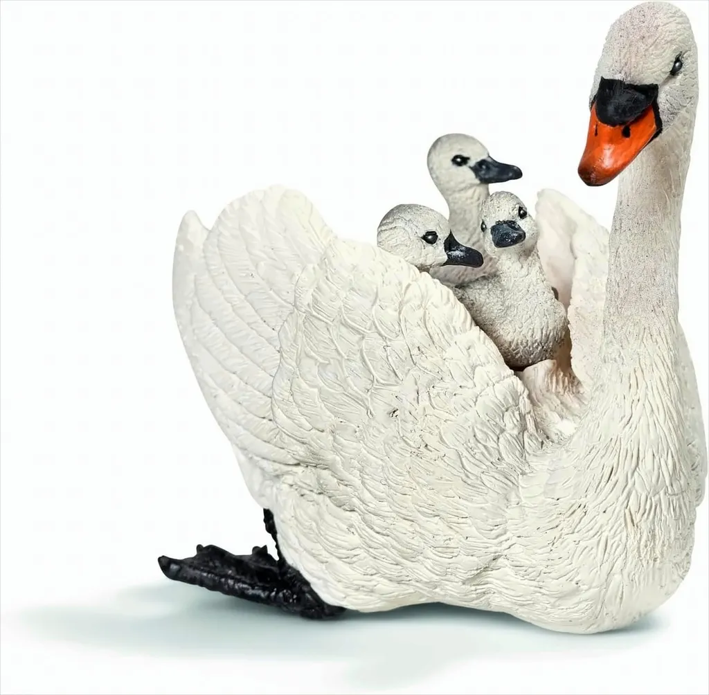Jouet éducatif cygne tuberculé Schleich 13718 pour enfants dès 3 ans