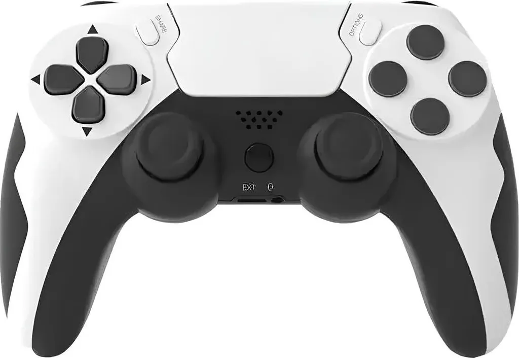 Manette sans fil GAMINJA P48 pour PS4 PS3 et PC avec Double Vibration