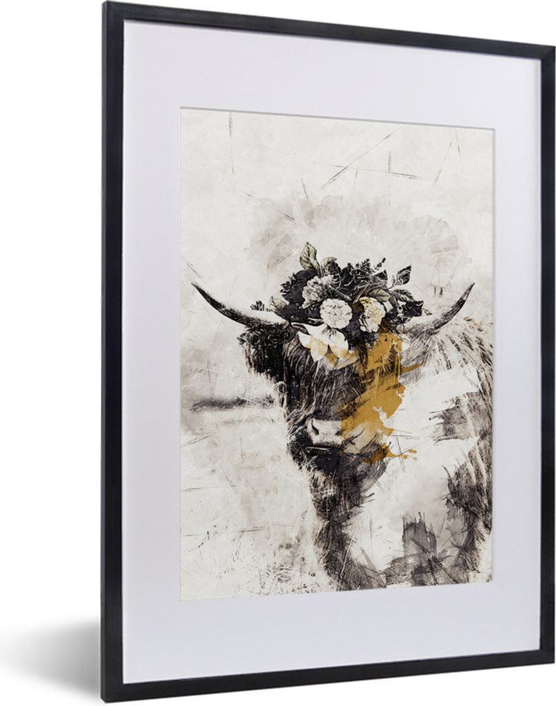 MuchoWow® MuchoWow® Gerahmtes Poster Schottisches Produktbild 