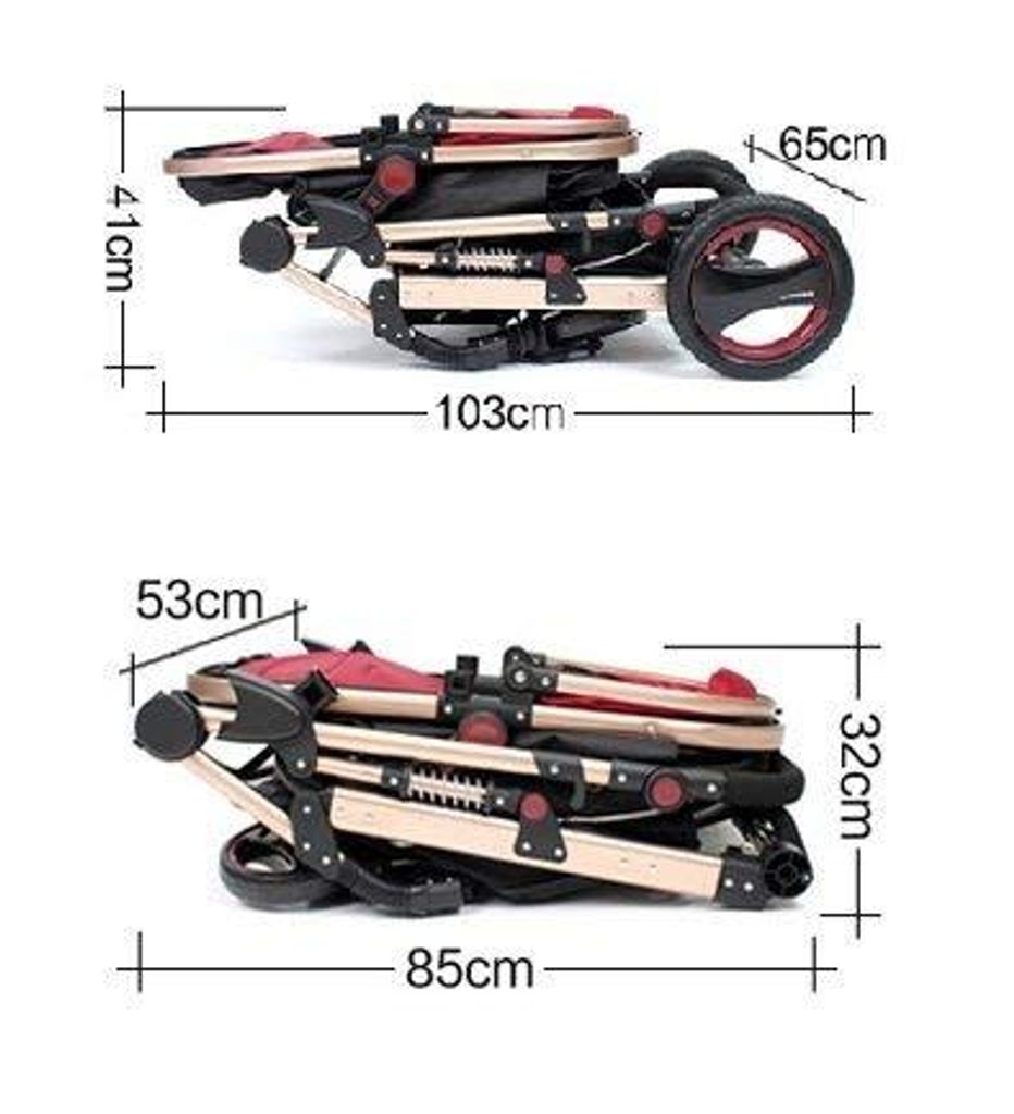 Kinderwagen California, 3 in 1 Kombikinderwagen Megaset 8