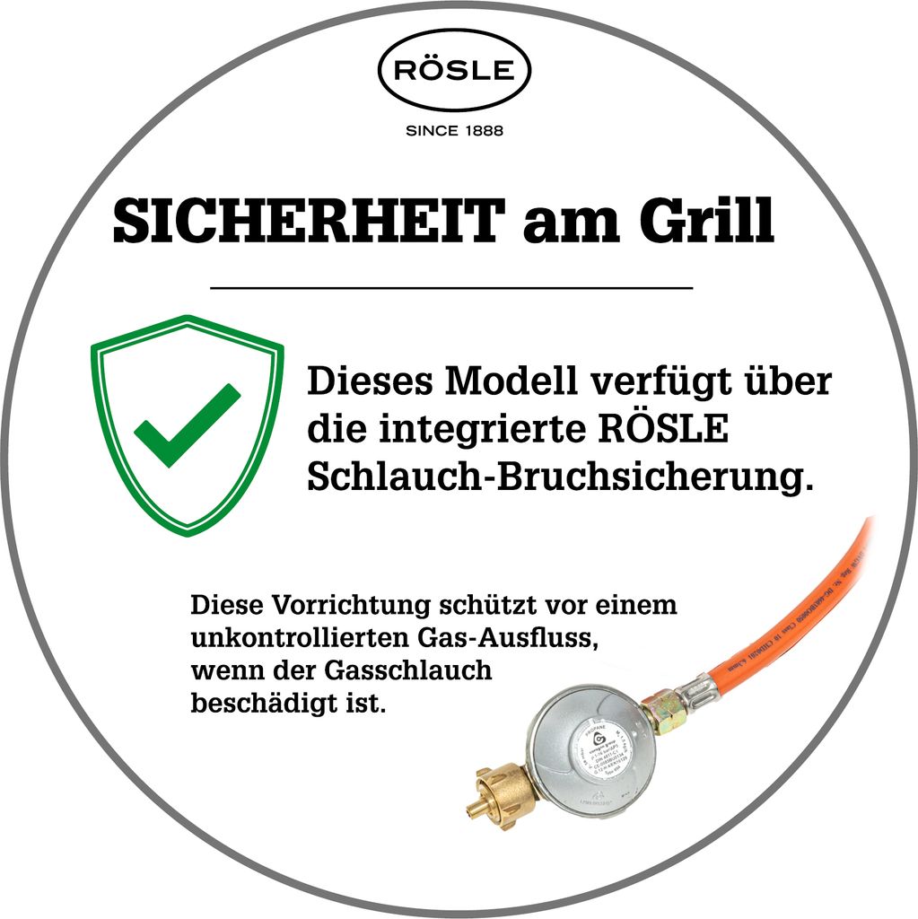 RÖSLE "RÖSLE BBQ Gasgrill Videro G4-S Vario+ schwarz 2025" Produktbild 17