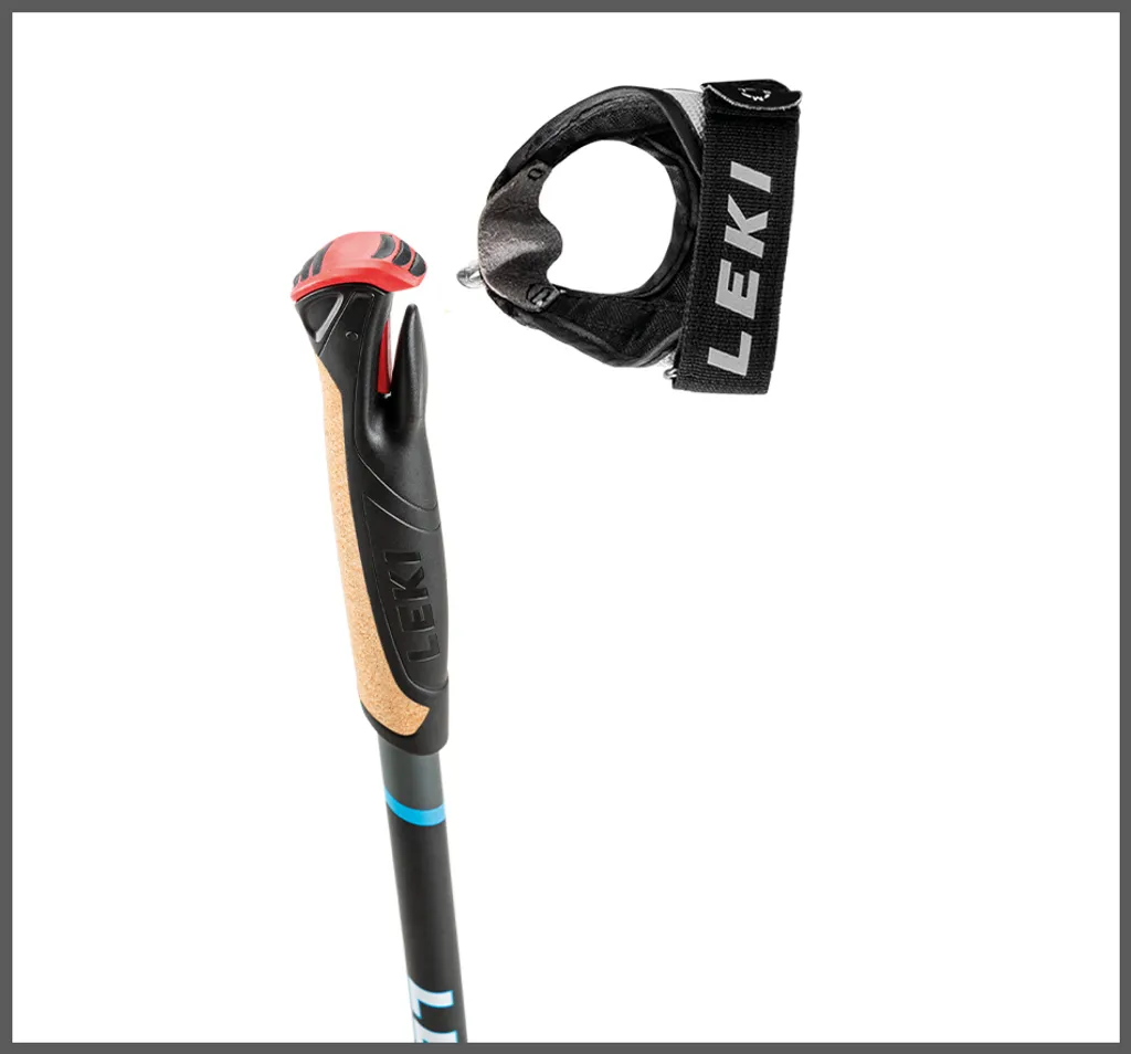 Bâton Leki Smart Response 130 cm avec pointe rétractable Smart Tip 2.0 - 8