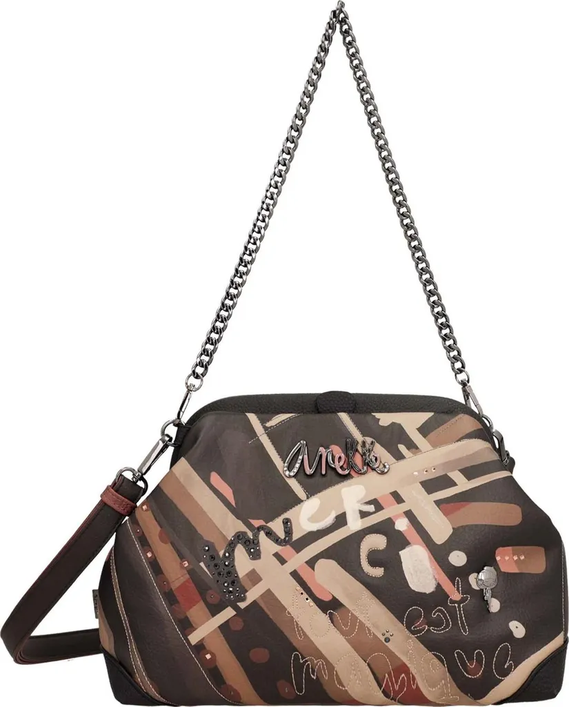 Anekke borsa a tracolla borsa a tracolla Parisian Drawstring Bag Multicolor multicolore