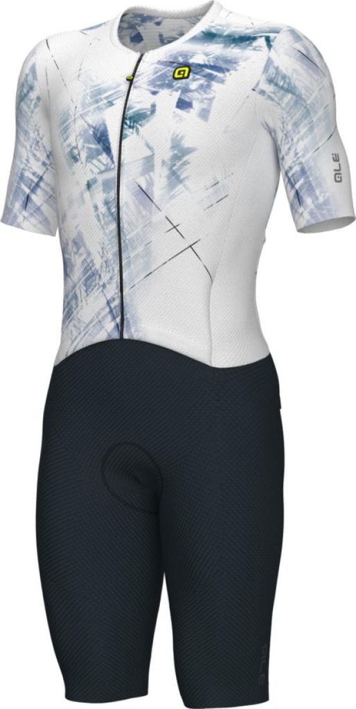 ALÉ Fahrrad-Unteranzug - MIRROR PR-E - Weiß/Schwarz L