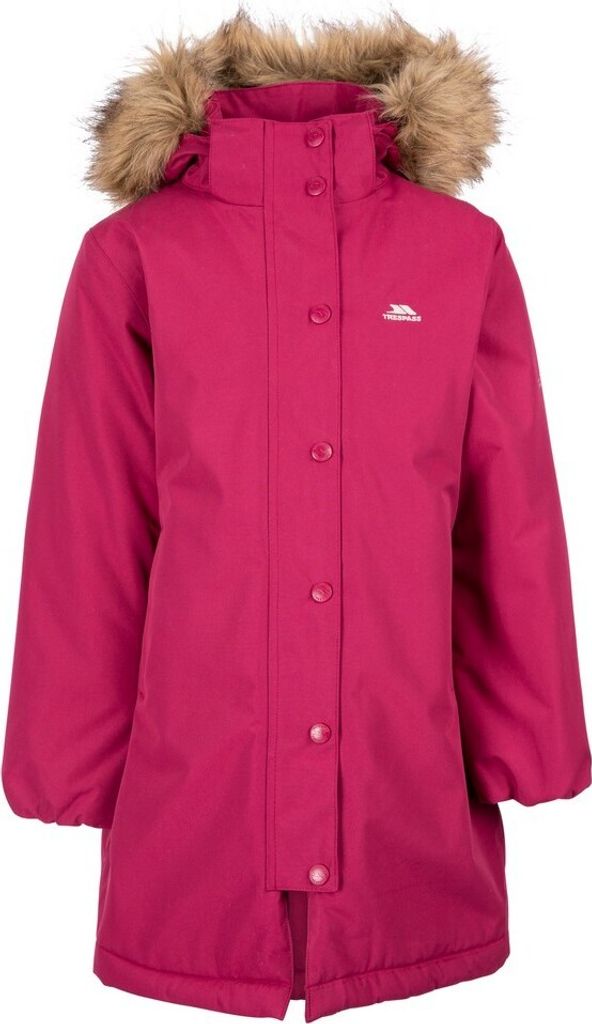 Trespass - "Astound" Jacke, wasserfest für Mädchen TP6001 (104) (Beerenrot)