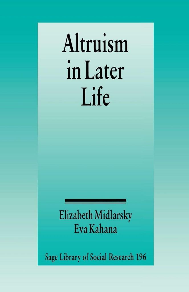 Altruism in Later Life, Midlarsky, Elizabeth ,,