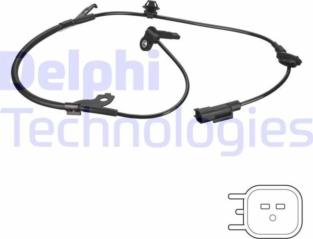 Sensore ABS Ruota Anteriore SX Mitsubishi ASX | Delphi SS20437