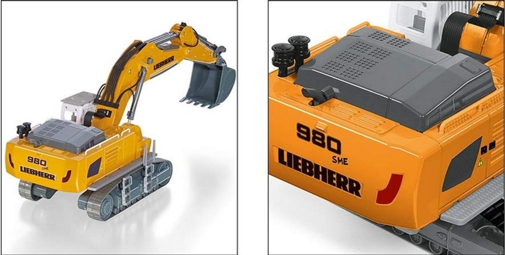 Pásové rypadlo SIKU Liebherr R980 SME Obrázek produktu 15