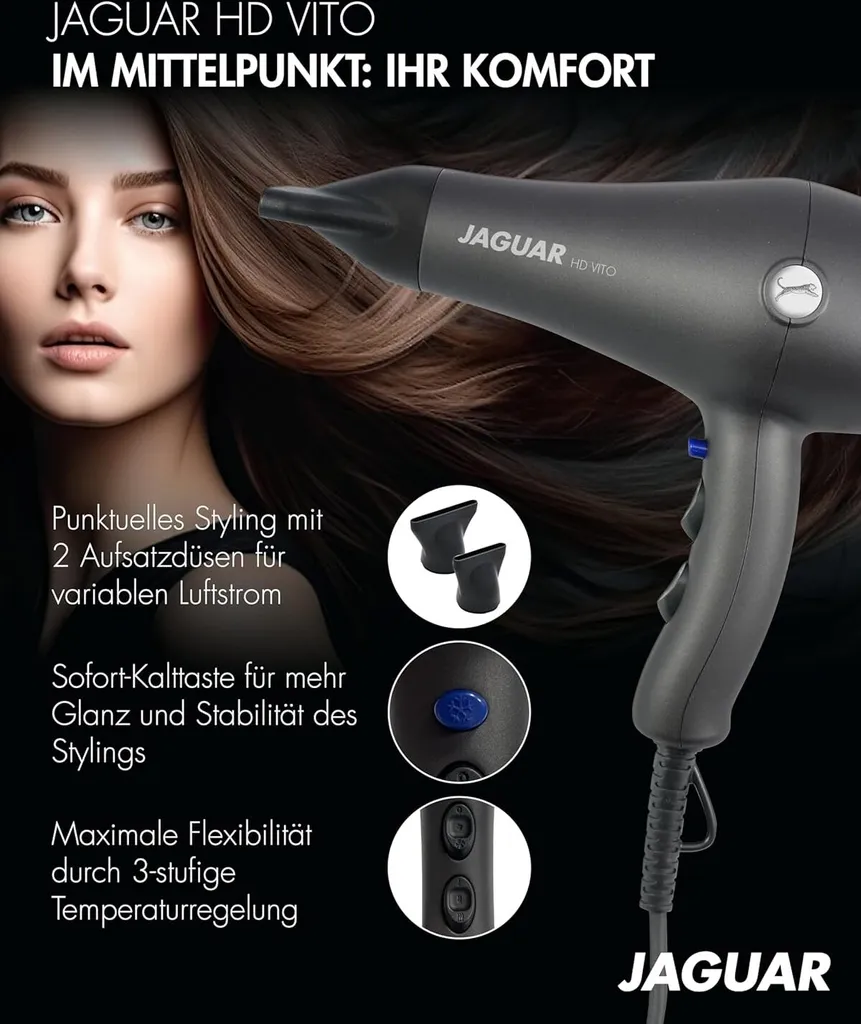 Phon Professionale Styling Personalizzato con 3 Calori e 2 Velocità - 4