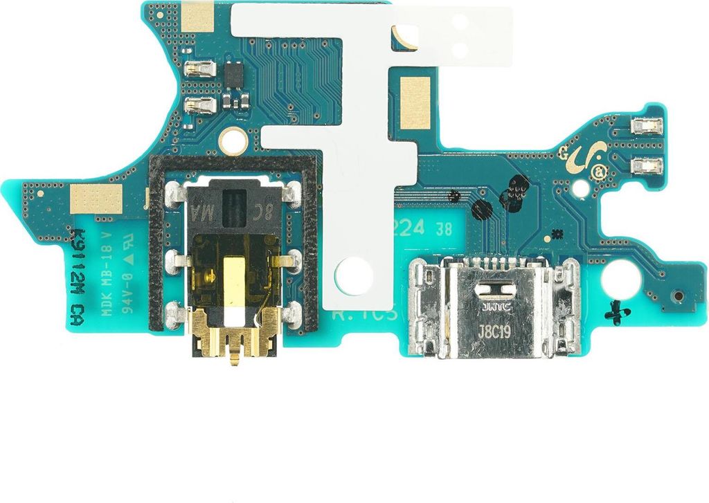 Ladebuchse für Samsung Galaxy A7 (2018) (SM-A750F) microUSB Platine Mikrofon Ladeanschluss Lade Eingang
