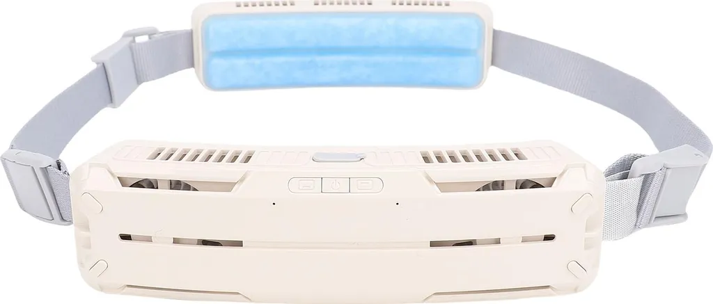 Ventilateur de ceinture portable USB V2 blanc pour travail outdoor