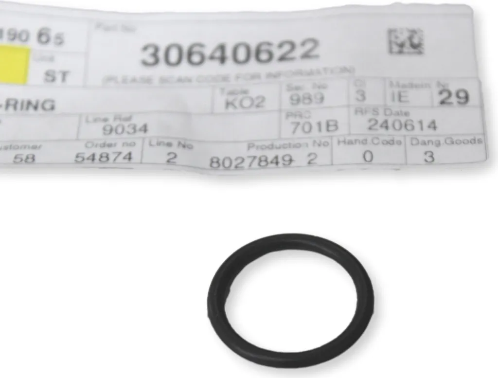 Guarnizione 30640622 Volvo Originale per S60 V60 S80 V40 V70